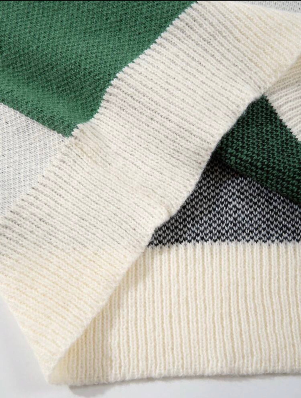 Men’s Numeric & Letter Print Pullover Sweater – Casual Loose Fit Knit Top
