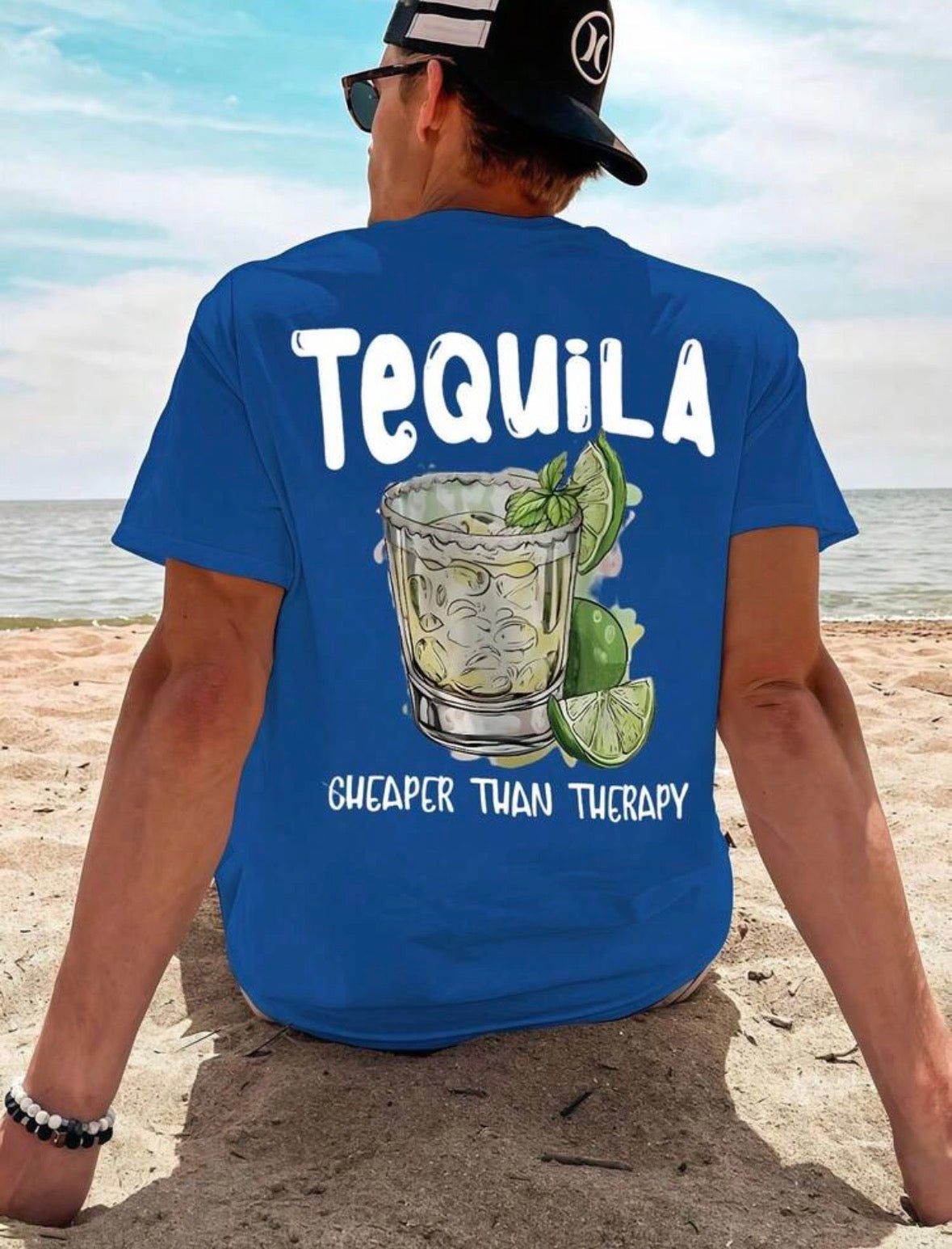 Men’s Printed Loose Fit Short Sleeve T-Shirt – Summer Casual Style