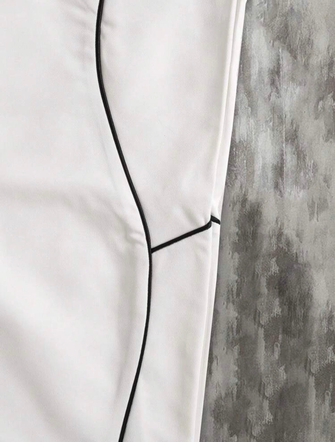 Men’s Contrast Trim Casual Pants – Versatile Fall Trousers