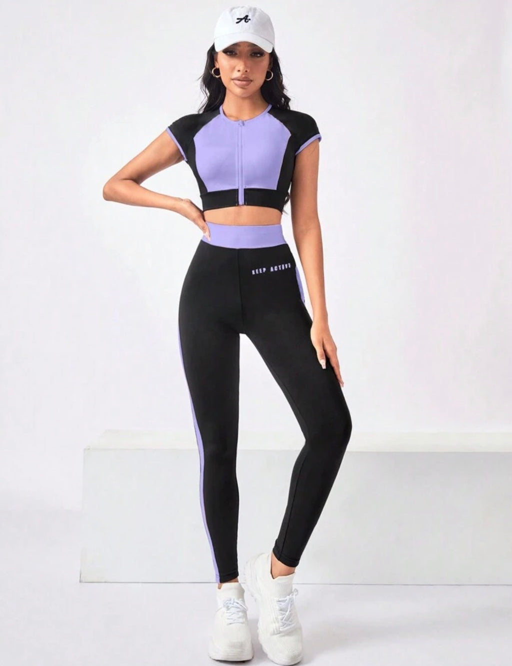Dewbera Women’s Active Chic 2-Piece Sportswear Set – Casual Comfort & Everyday Style