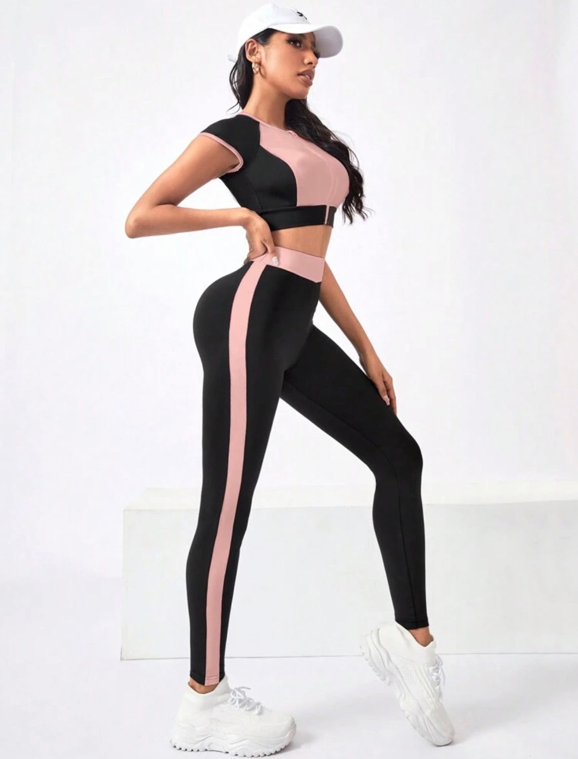 Dewbera Women’s Active Chic 2-Piece Sportswear Set – Casual Comfort & Everyday Style