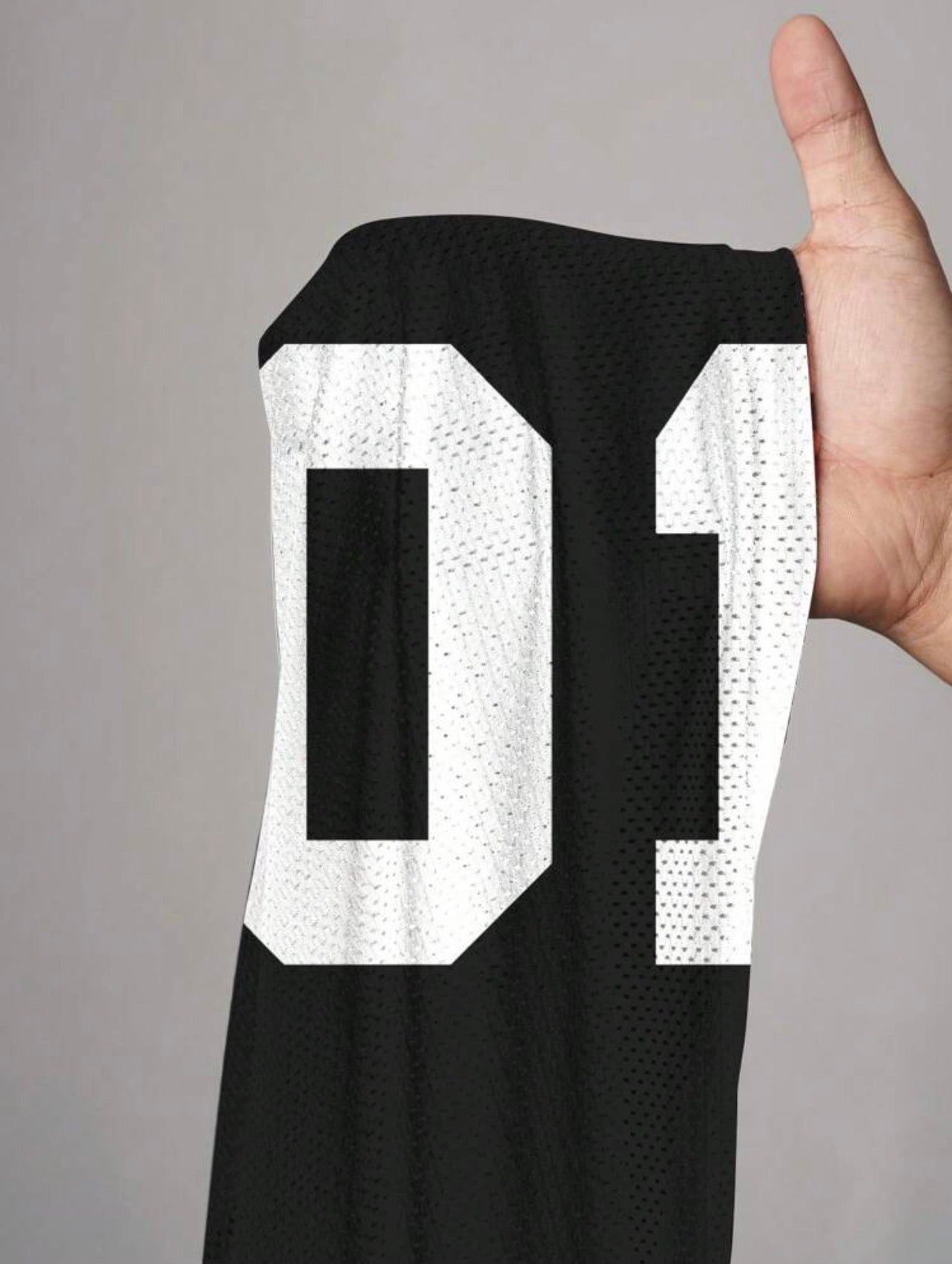 Women’s Minimalist “01” Letter & Digit Print Casual T-Shirt – Summer Top