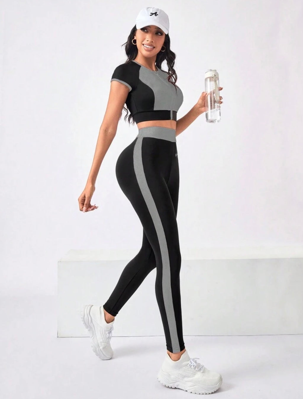 Dewbera Women’s Active Chic 2-Piece Sportswear Set – Casual Comfort & Everyday Style