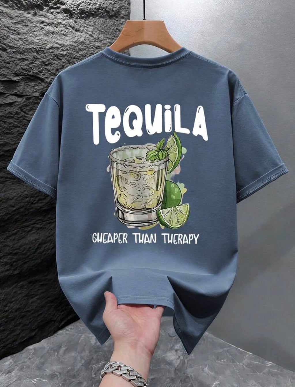 Men’s Printed Loose Fit Short Sleeve T-Shirt – Summer Casual Style