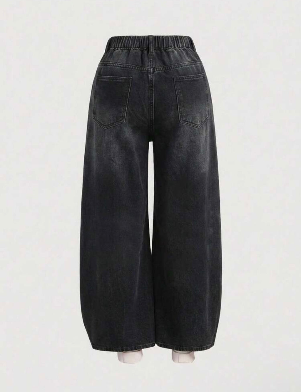 💙 MOD Plus Size Baggy Ripped Wide Leg Jeans