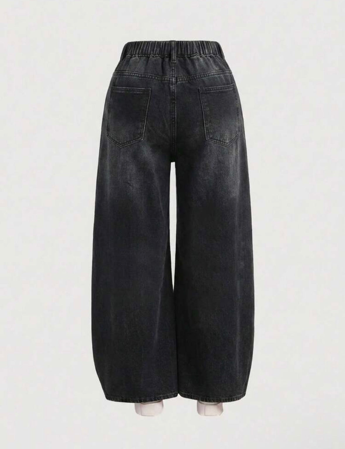 💙 MOD Plus Size Baggy Ripped Wide Leg Jeans