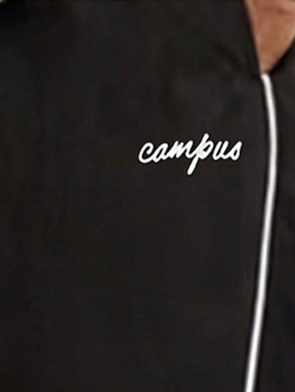 Men’s Straight-Leg Loose Fit Sweatpants with Star & Letter Print – Casual Streetwear Style for Fall