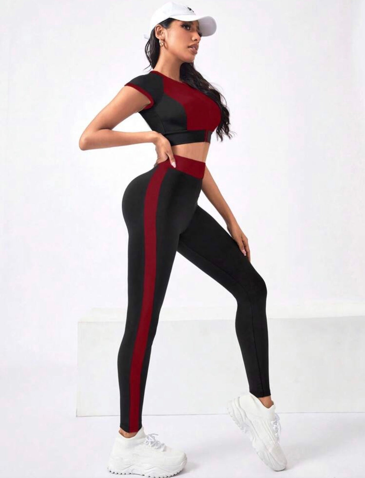 Dewbera Women’s Active Chic 2-Piece Sportswear Set – Casual Comfort & Everyday Style