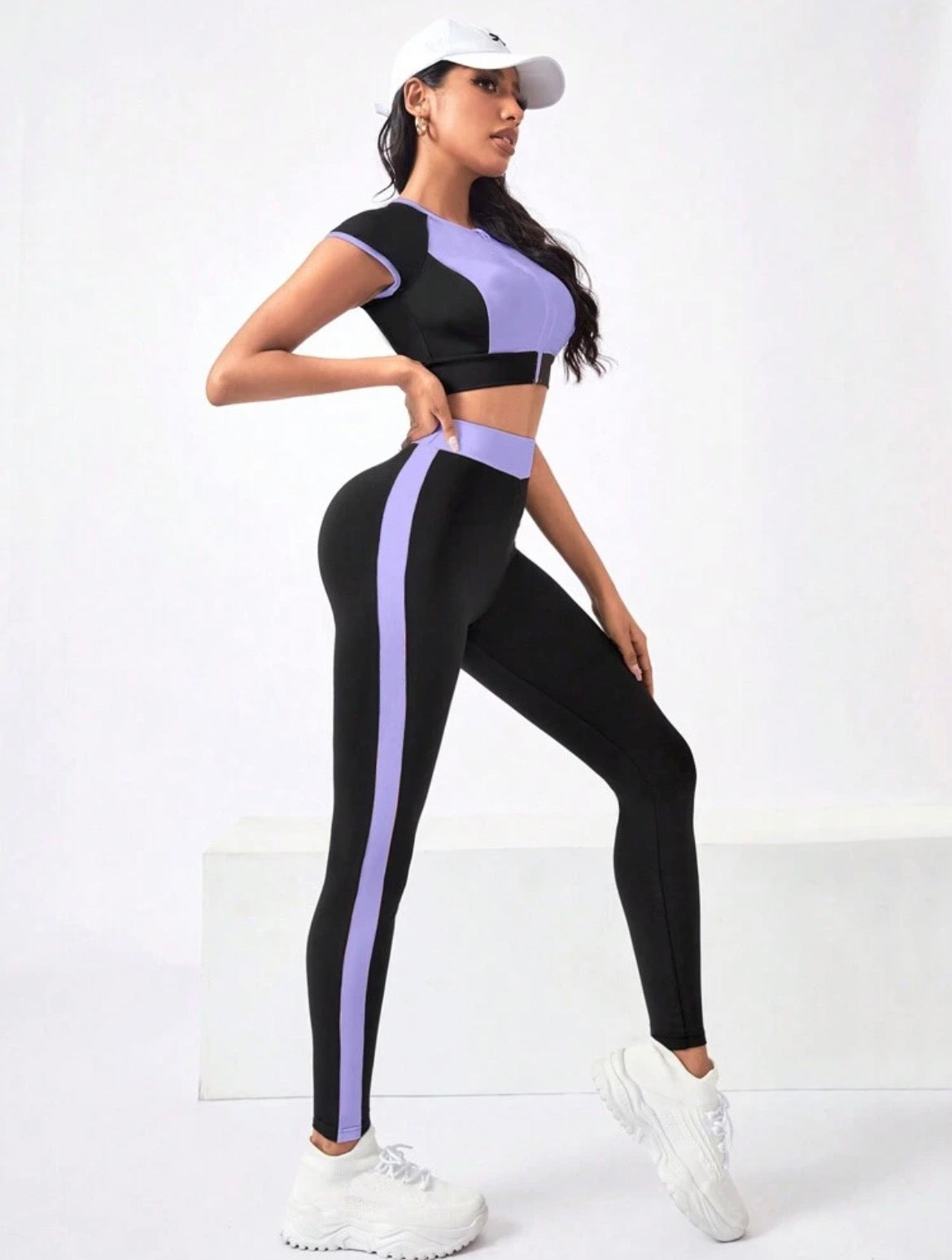 Dewbera Women’s Active Chic 2-Piece Sportswear Set – Casual Comfort & Everyday Style