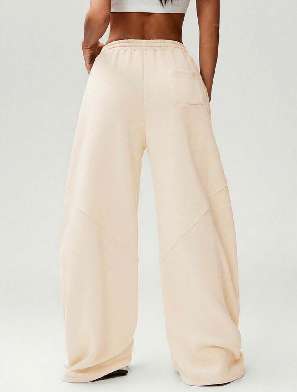 Women’s Oversized Barrel Leg Sweatpants – Casual Streetwear Cozy Pants