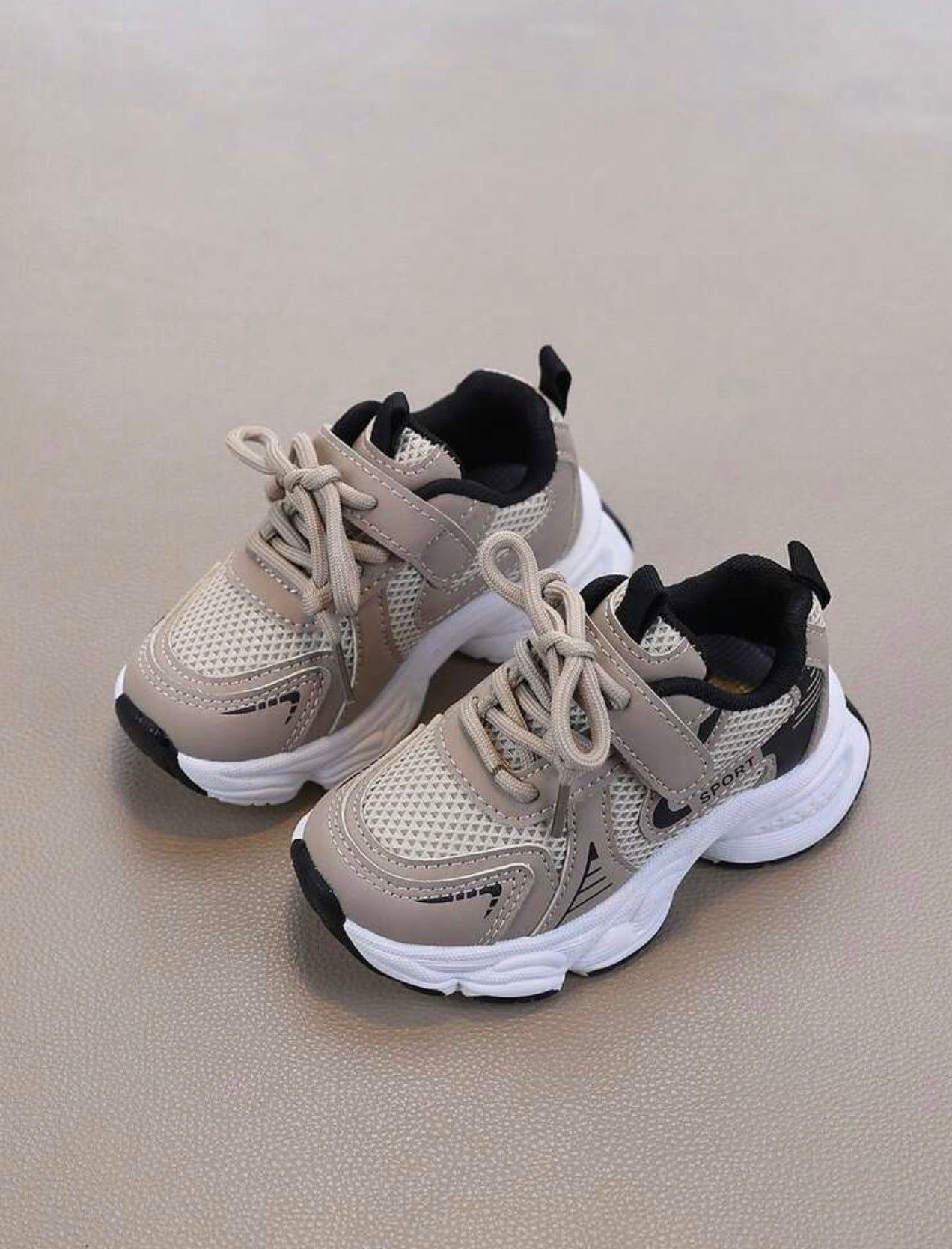 Kids’ Breathable Mesh Chunky Sneakers for Girls’ Summer Comfort