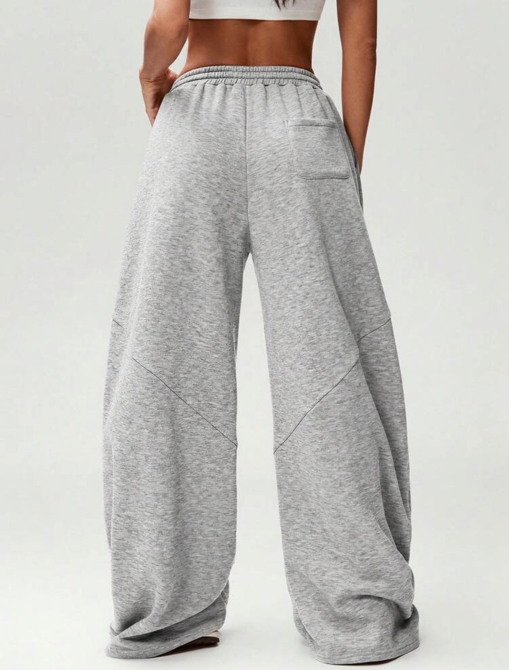 Women’s Oversized Barrel Leg Sweatpants – Casual Streetwear Cozy Pants