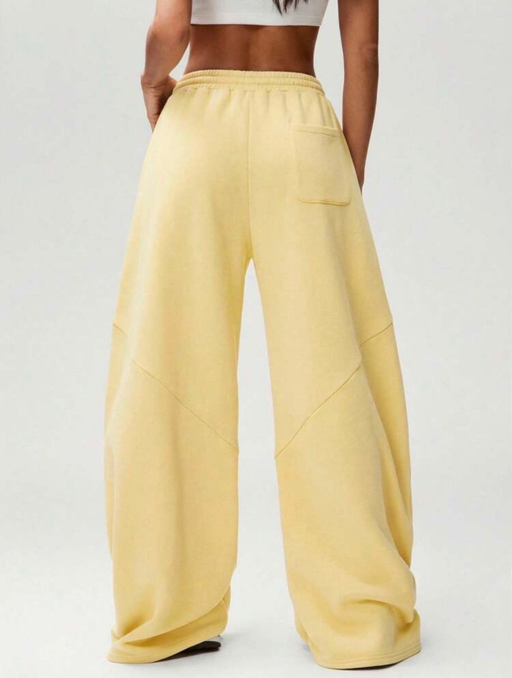 Women’s Oversized Barrel Leg Sweatpants – Casual Streetwear Cozy Pants