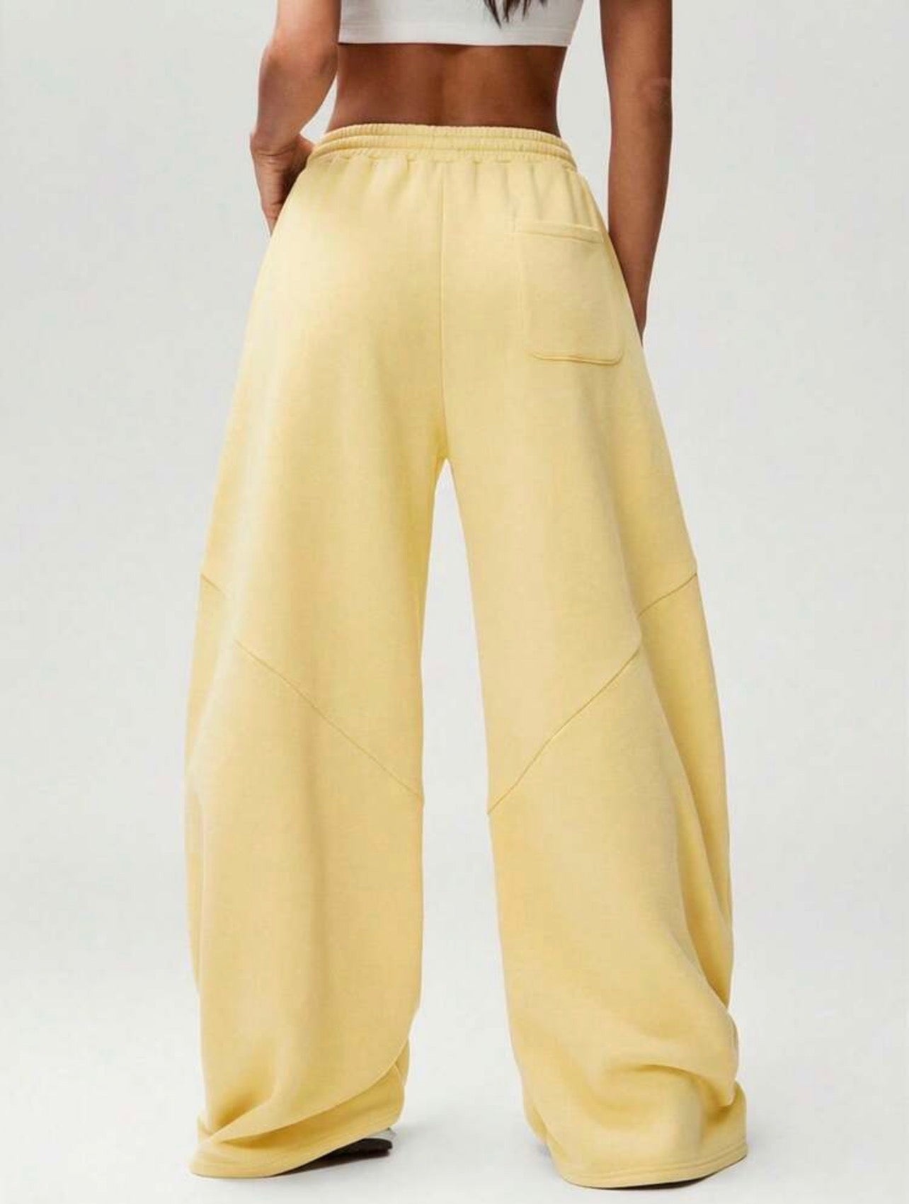 Women’s Oversized Barrel Leg Sweatpants – Casual Streetwear Cozy Pants