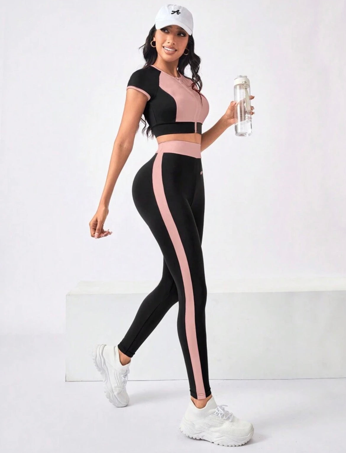 Dewbera Women’s Active Chic 2-Piece Sportswear Set – Casual Comfort & Everyday Style