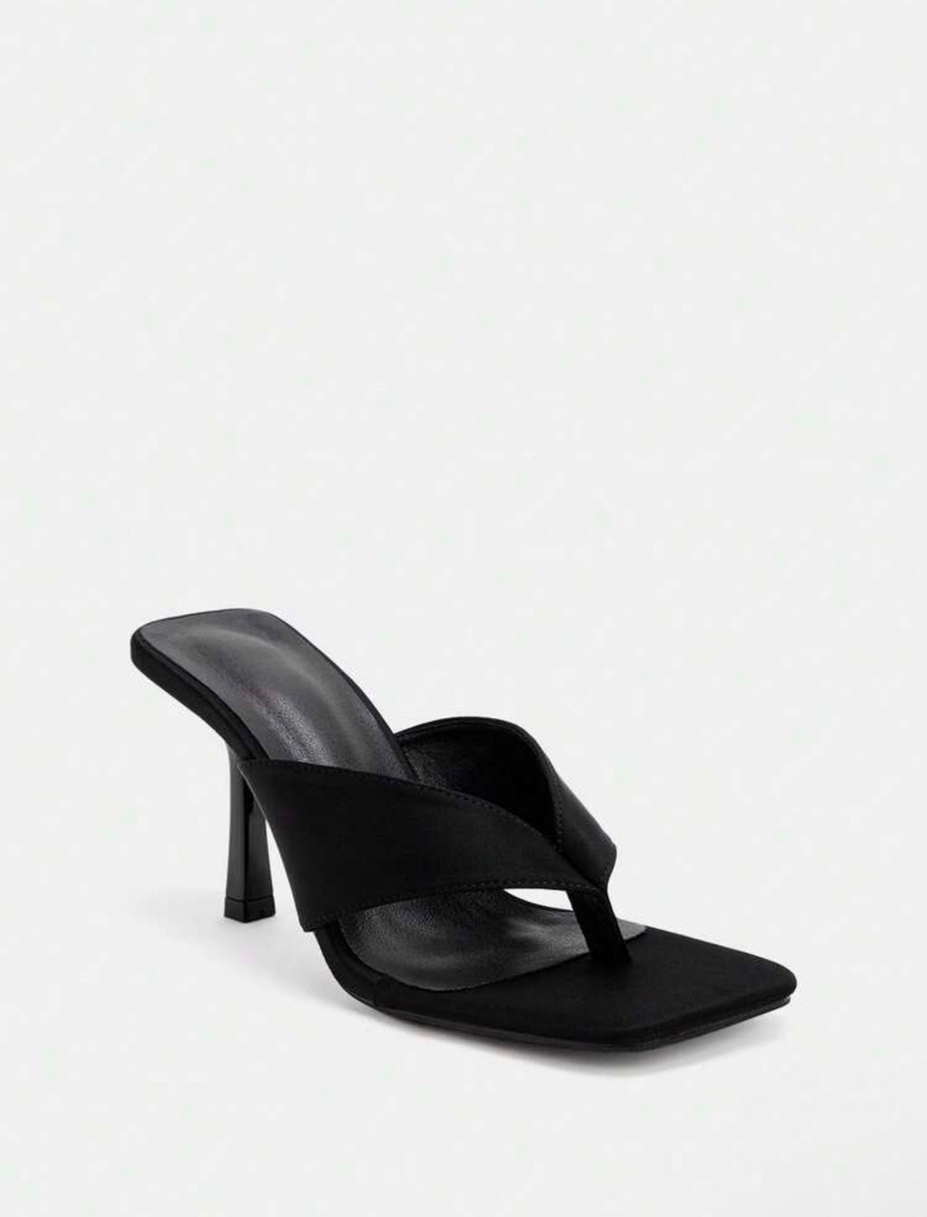 Women’s Minimalist High Heel Flip Flop Sandals – Fashion Kitten Heel Summer Shoes