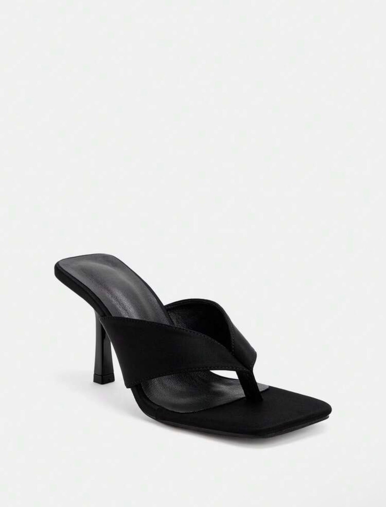 Women’s Minimalist High Heel Flip Flop Sandals – Fashion Kitten Heel Summer Shoes
