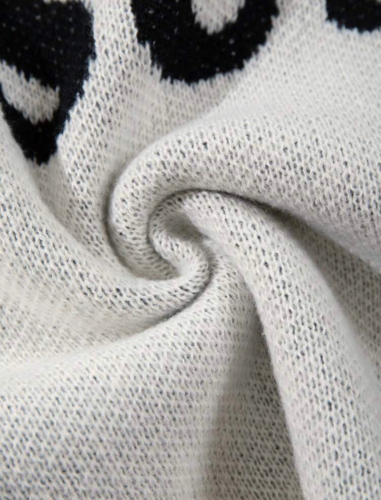 Men’s Numeric & Letter Print Pullover Sweater – Casual Loose Fit Knit Top