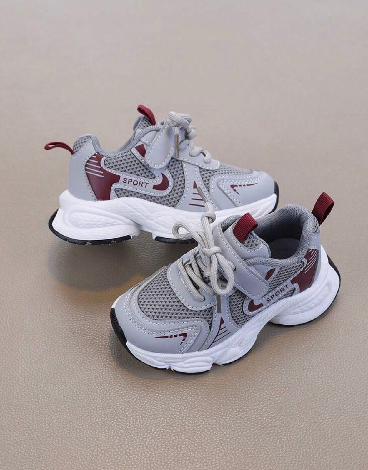 Kids’ Breathable Mesh Chunky Sneakers for Girls’ Summer Comfort