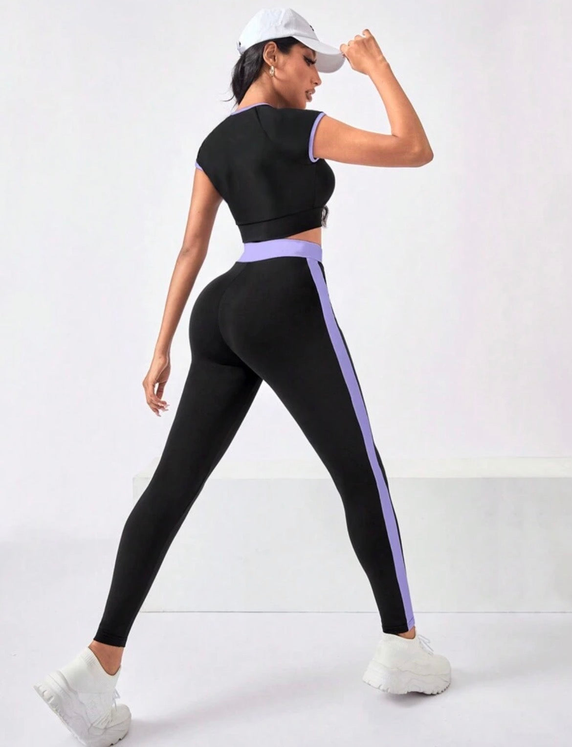 Dewbera Women’s Active Chic 2-Piece Sportswear Set – Casual Comfort & Everyday Style