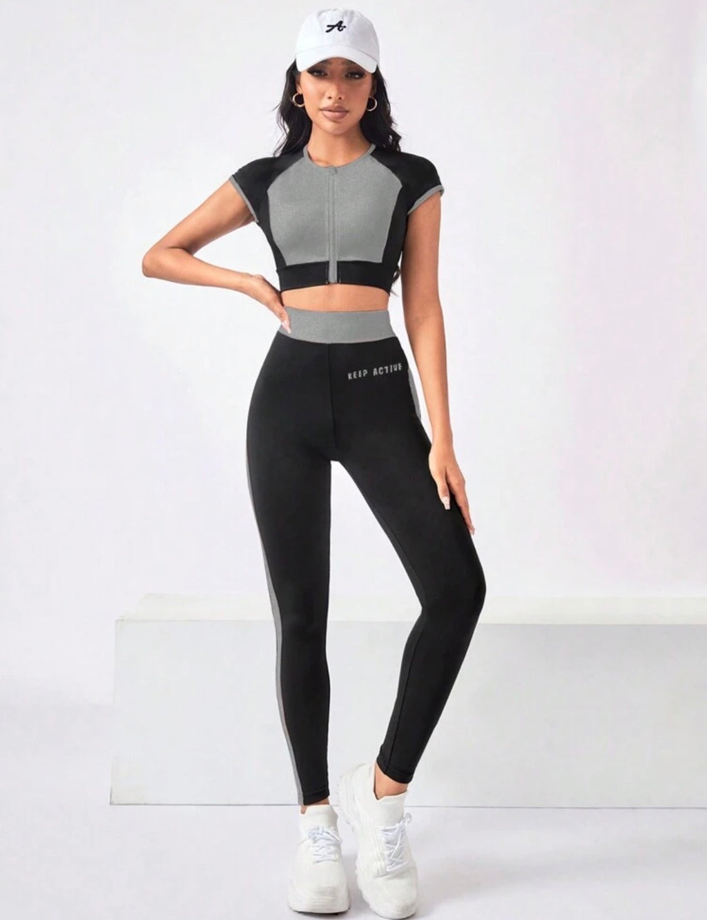 Dewbera Women’s Active Chic 2-Piece Sportswear Set – Casual Comfort & Everyday Style
