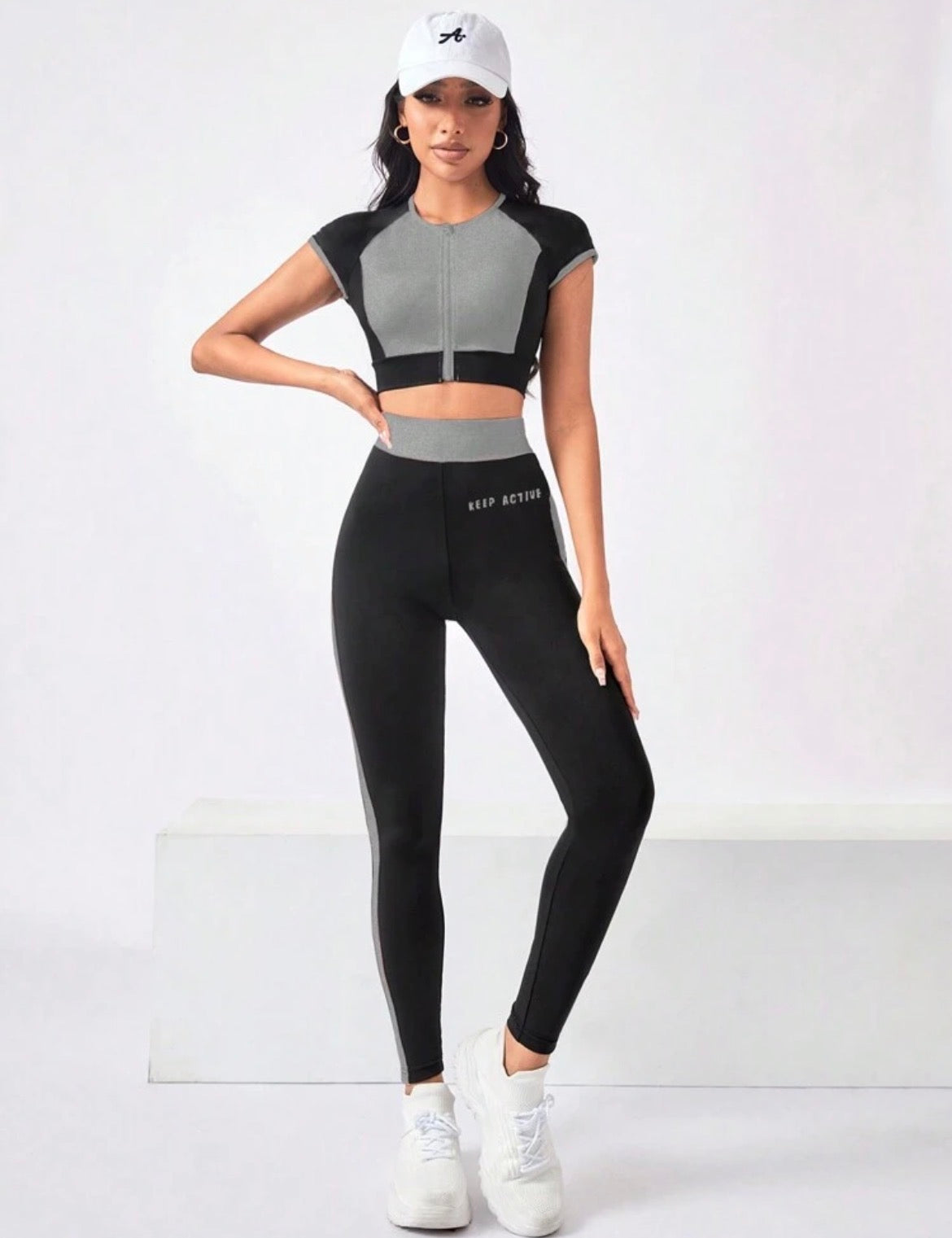 Dewbera Women’s Active Chic 2-Piece Sportswear Set – Casual Comfort & Everyday Style