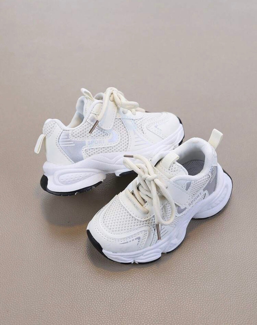 Kids’ Breathable Mesh Chunky Sneakers for Girls’ Summer Comfort