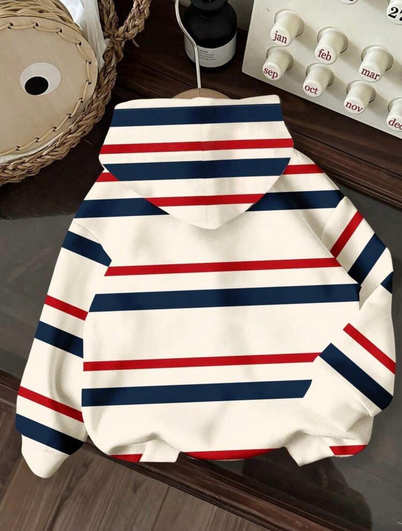 Women’s Collegiate Print Loose Fit Long Sleeve Sweatshirt – Casual Streetwear Style