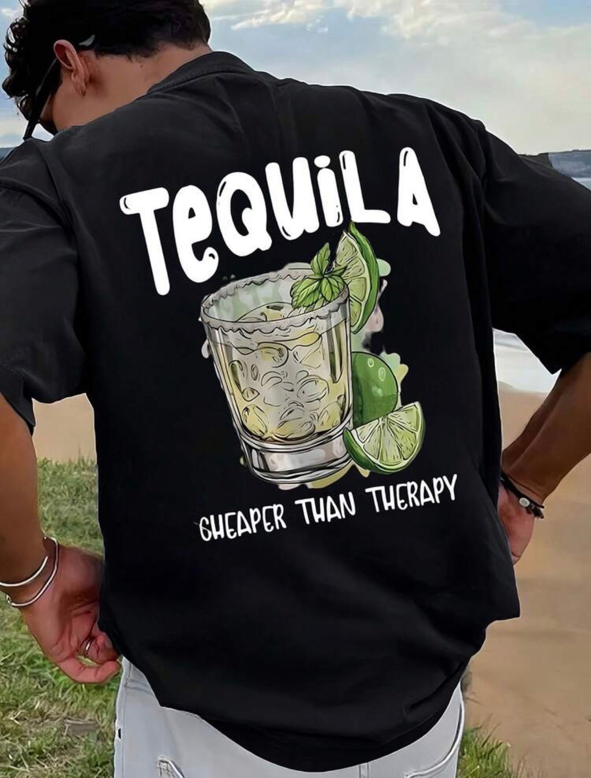 Men’s Printed Loose Fit Short Sleeve T-Shirt – Summer Casual Style