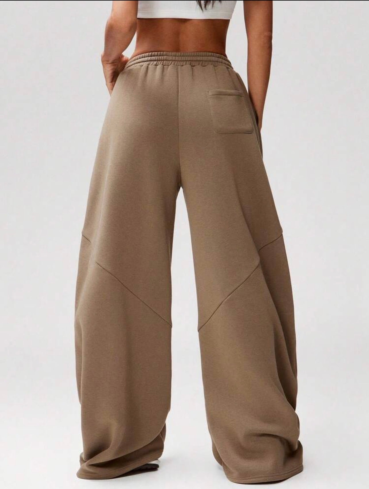 Women’s Oversized Barrel Leg Sweatpants – Casual Streetwear Cozy Pants