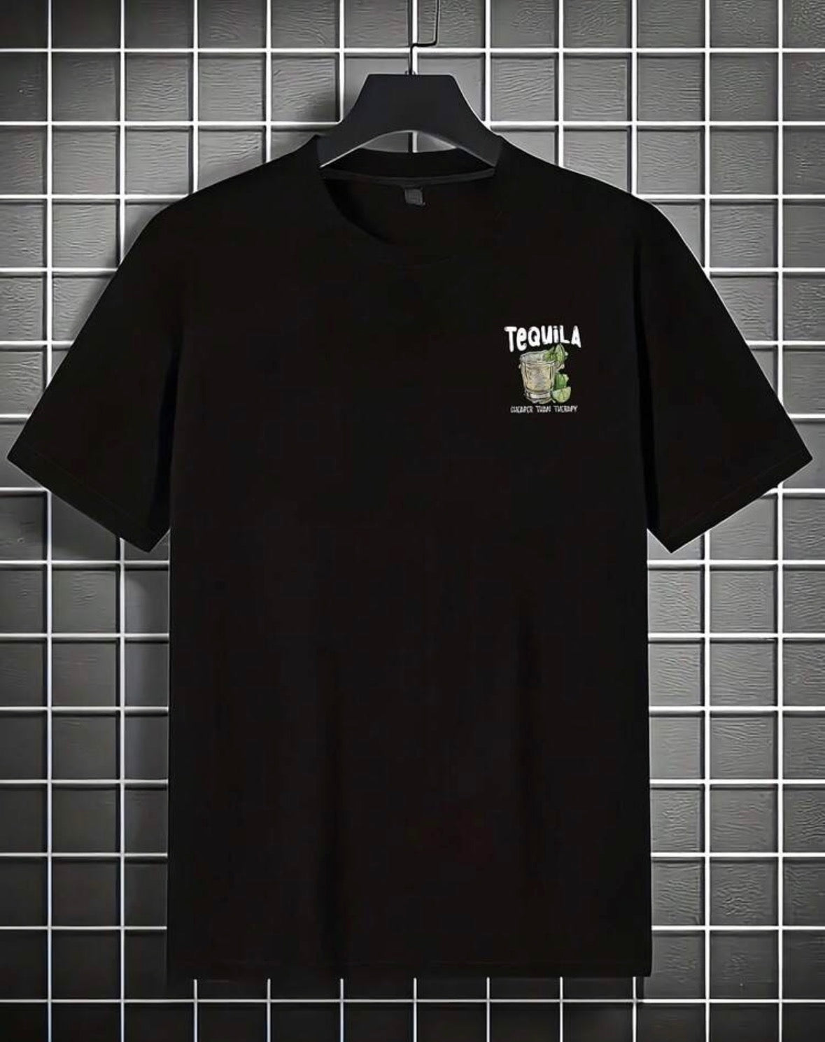 Men’s Printed Loose Fit Short Sleeve T-Shirt – Summer Casual Style