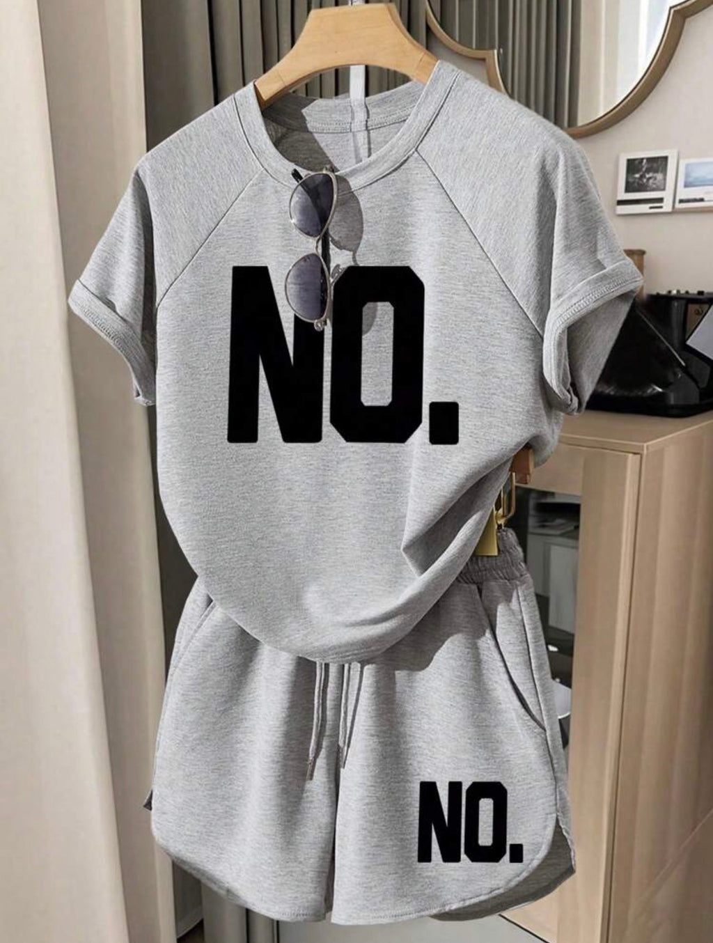 Women’s Letter Print Casual Sports T-Shirt – Fashion Everyday Top