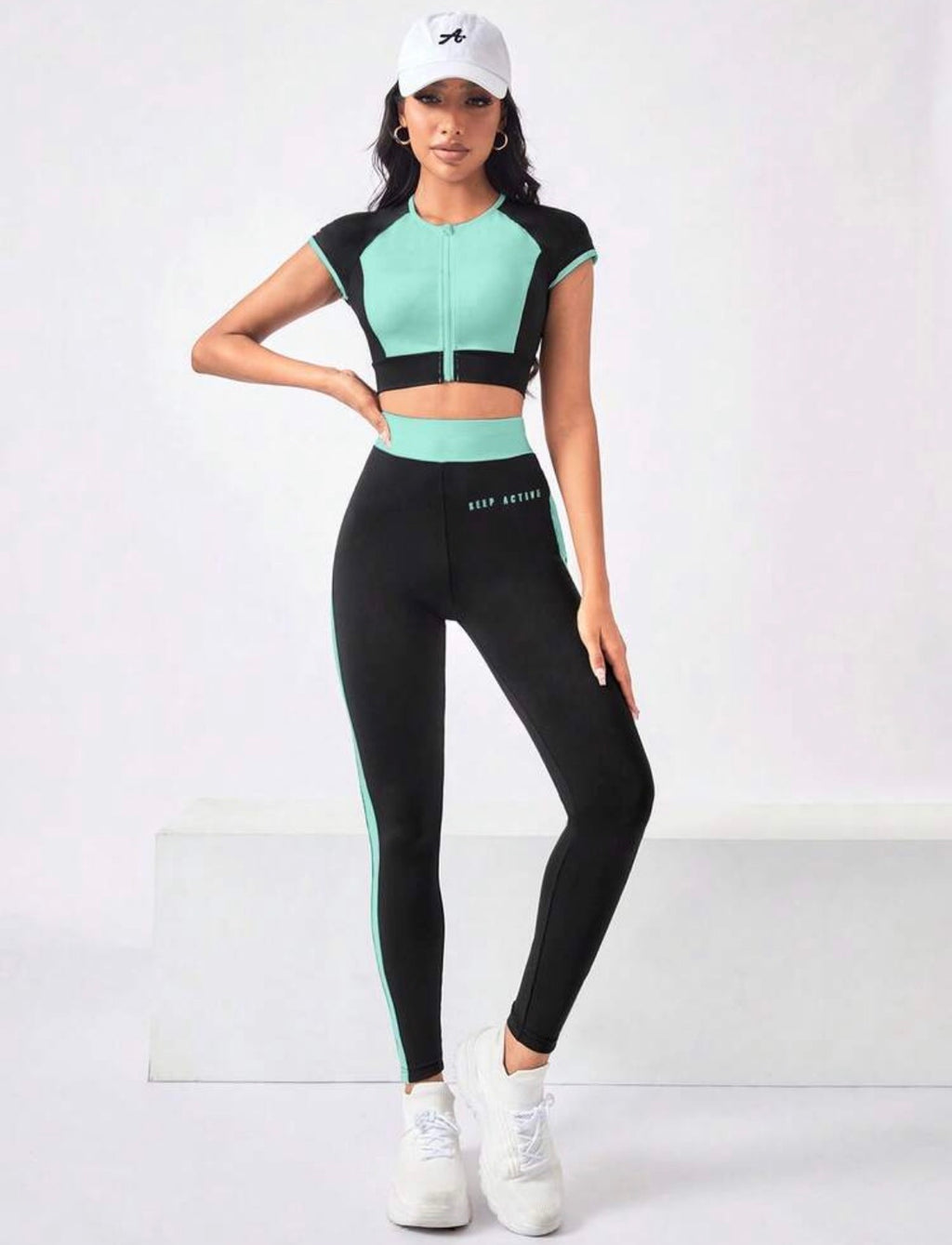 Dewbera Women’s Active Chic 2-Piece Sportswear Set – Casual Comfort & Everyday Style