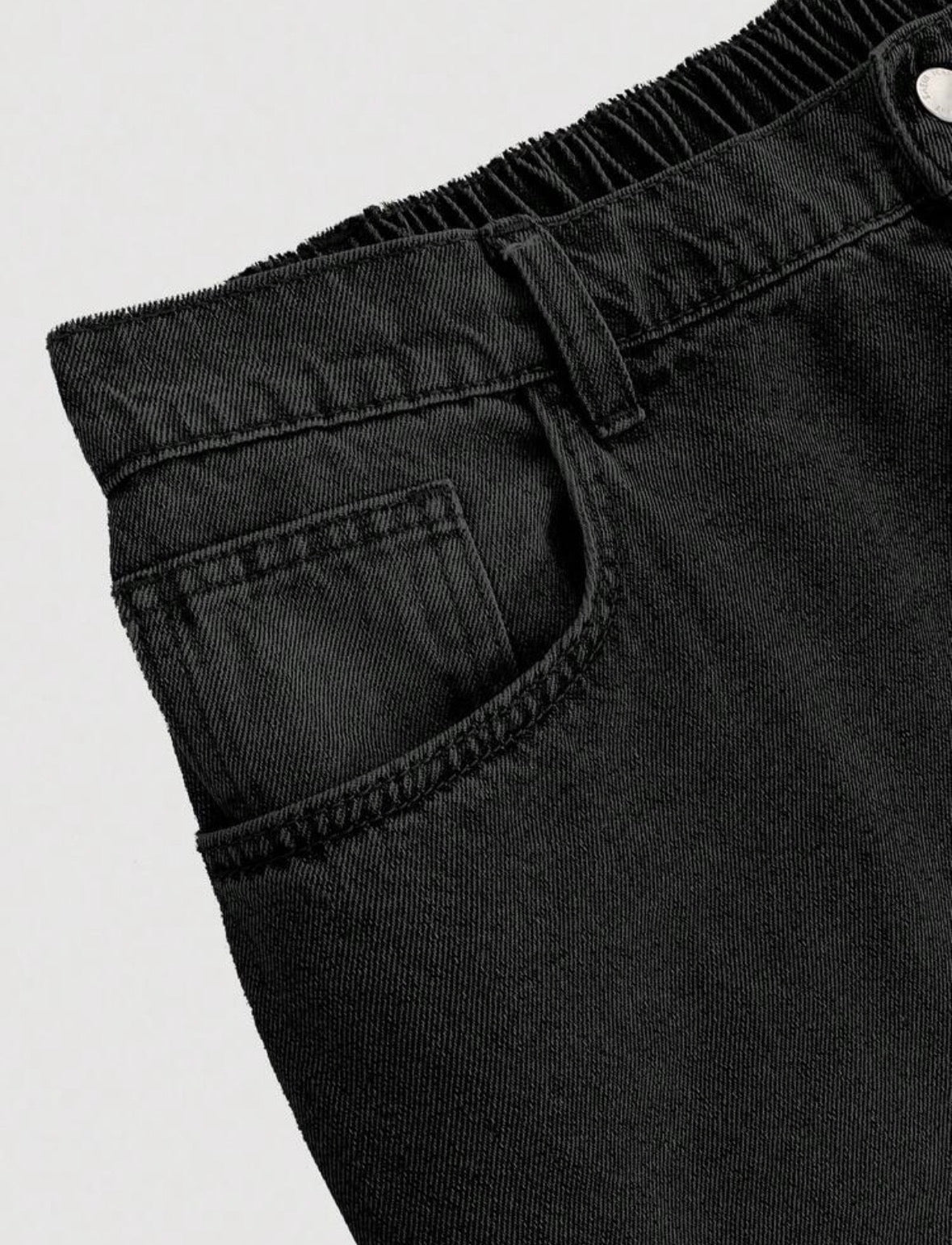 💙 MOD Plus Size Baggy Ripped Wide Leg Jeans