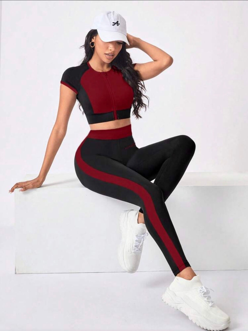 Dewbera Women’s Active Chic 2-Piece Sportswear Set – Casual Comfort & Everyday Style