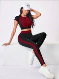 Dewbera Women’s Active Chic 2-Piece Sportswear Set – Casual Comfort & Everyday Style