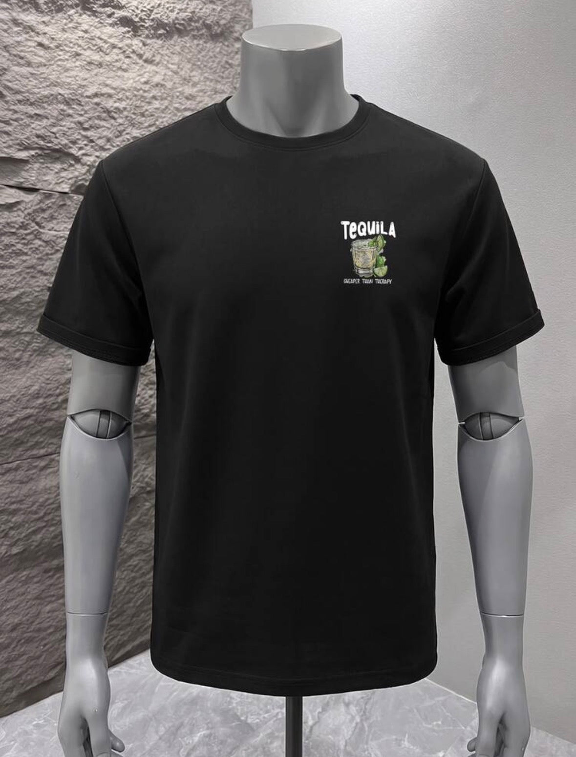 Men’s Printed Loose Fit Short Sleeve T-Shirt – Summer Casual Style
