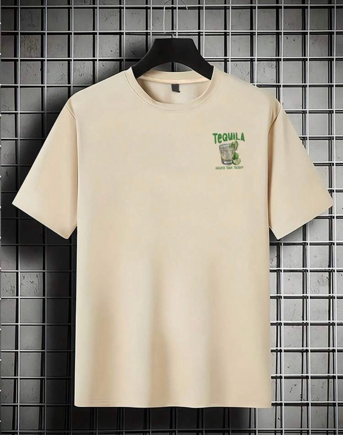 Men’s Printed Loose Fit Short Sleeve T-Shirt – Summer Casual Style