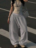 Women’s Loose Fit Elastic Waist Casual Street Sweatpants – Everyday Joggers