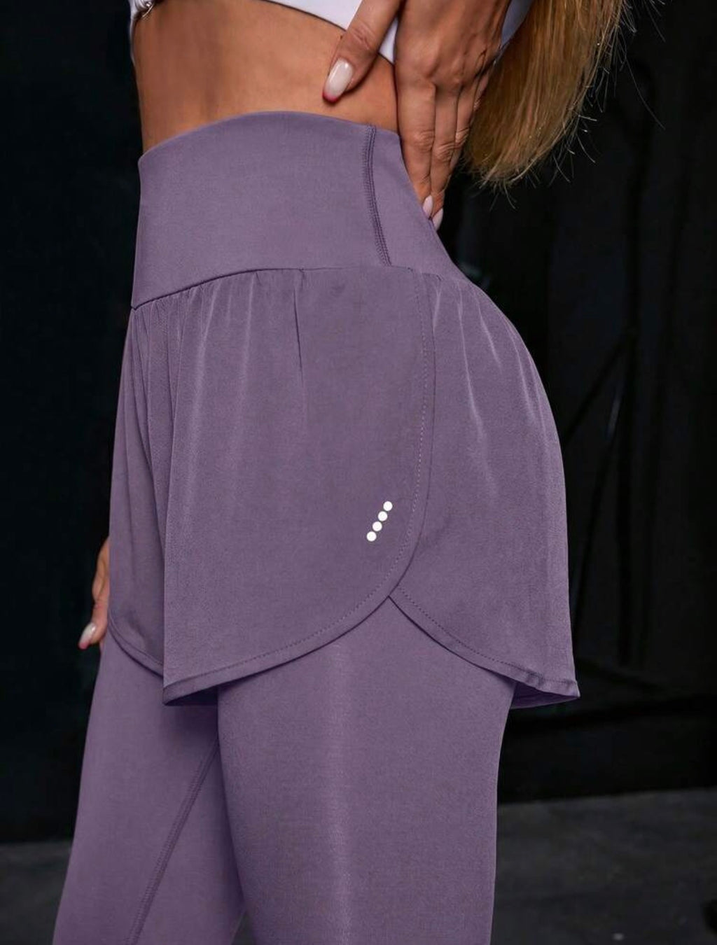 Women’s 2-In-1 Sports Leggings with Phone Pocket for Yoga & Workout