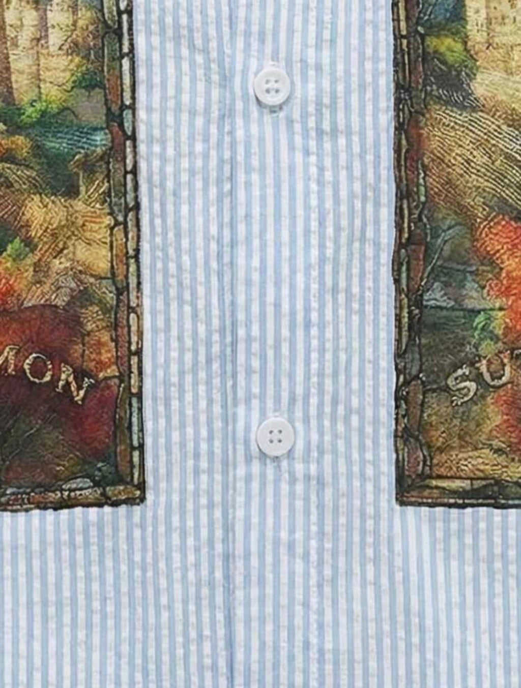Men’s All-Over Print Short Sleeve Shirt – Loose Fit Casual Streetwear Top