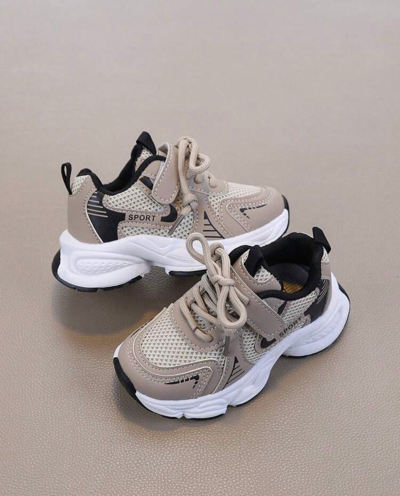 Kids’ Breathable Mesh Chunky Sneakers for Girls’ Summer Comfort