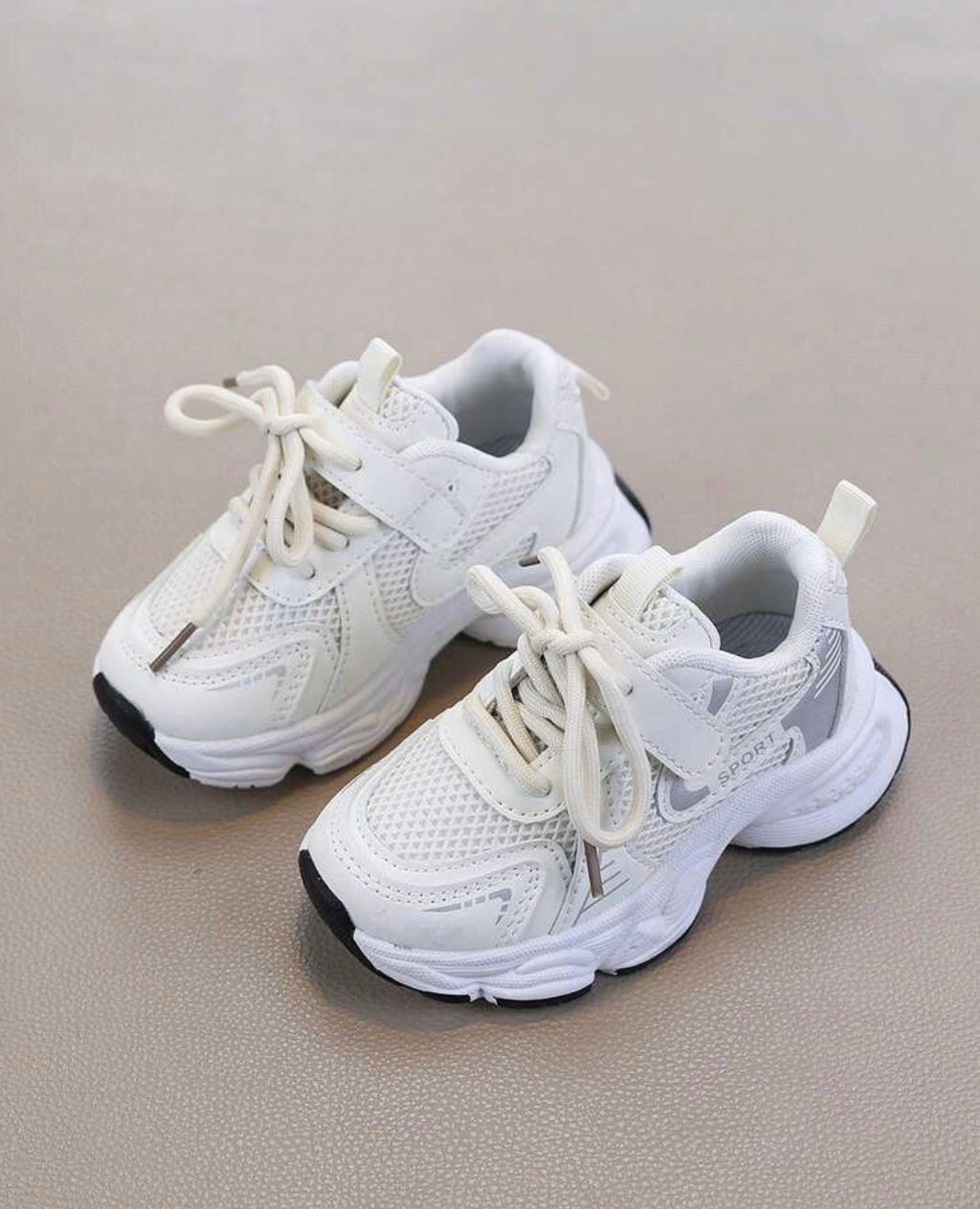 Kids’ Breathable Mesh Chunky Sneakers for Girls’ Summer Comfort