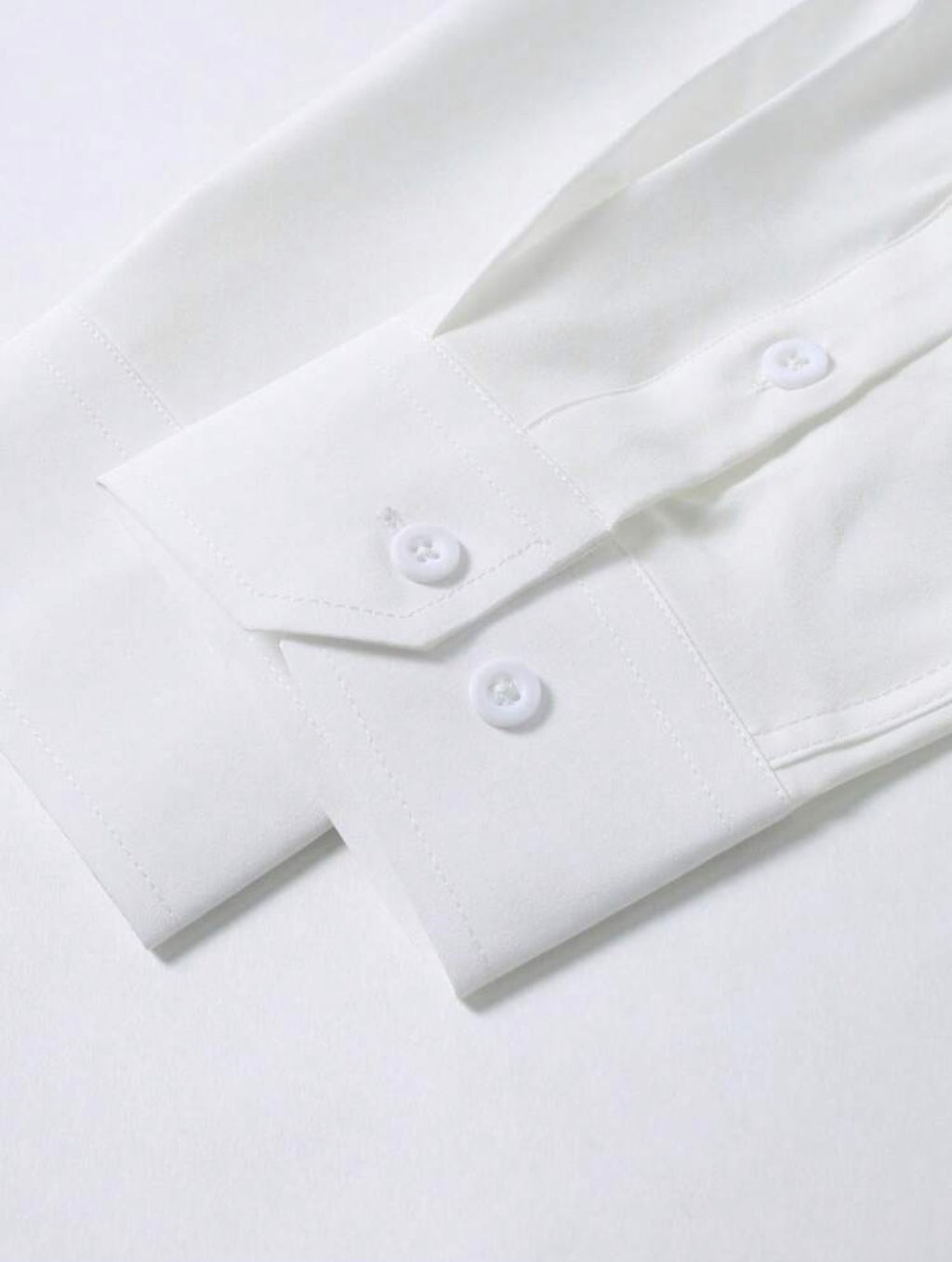 Men’s Solid Color Button-Front Long Sleeve Casual Business Shirt – Zip Detail Formal Style Top